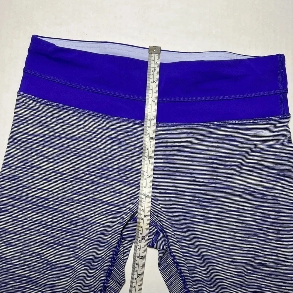 Lululemon Inspire Crop II Wee Are From Space Bruised Berry Capri Legging Size 6